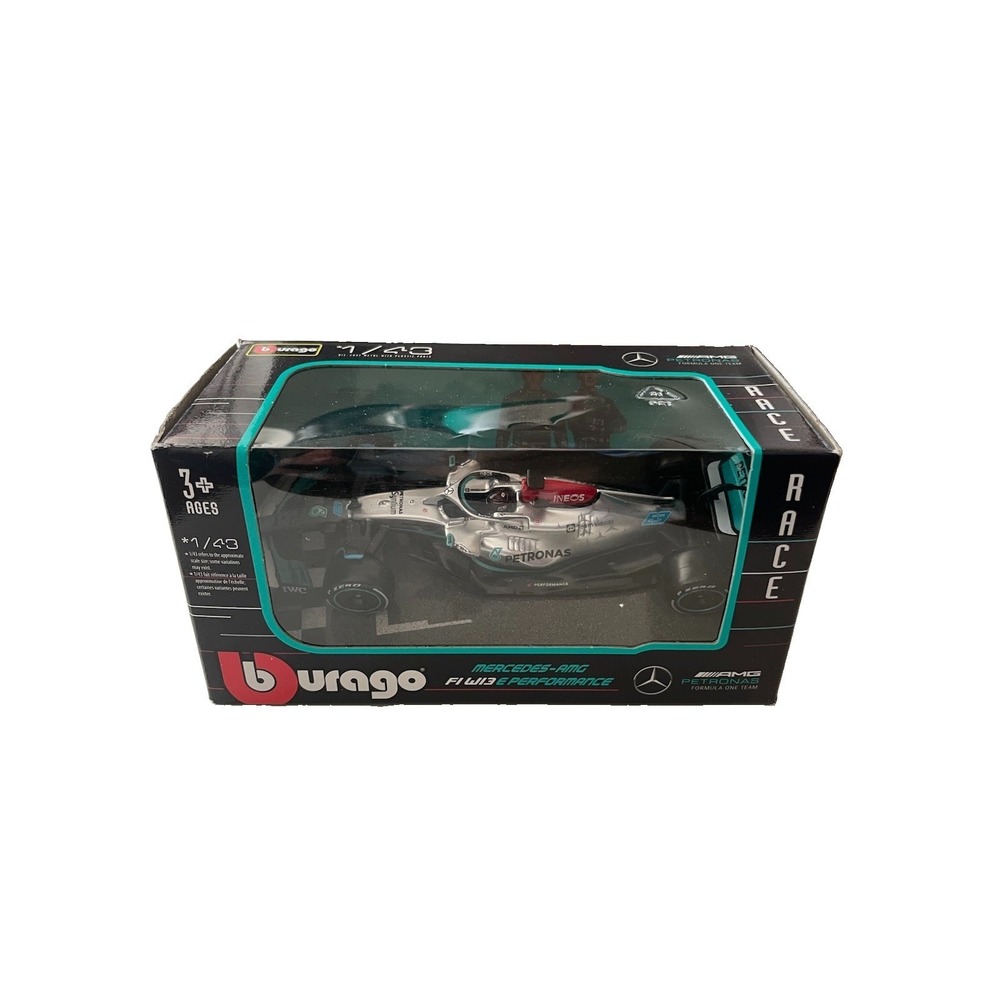 George Russell Bburago 1:43 Petronas F1 Formula Mercedes AMG Car‎ 63